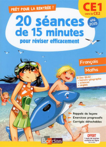 20 séances de 15 minutes pour réviser efficacement, CE1 vers le CE2 - Salmon Julien ; Decaux Guillaume