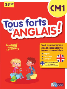 Anglais CM1 Tous forts en anglais ! Edition 2016 - Cyprien Claire ; Gandilhon Nicole ; Balicevic Didi