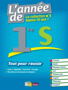 L'année de 1re S. Edition 2016 - Pailloux-Riggi Sophie ; Turgis Jacqueline ; Boissi