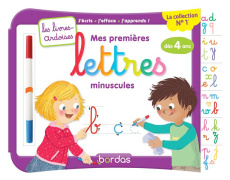 Mes premières lettres minuscules. Avec 1 feutre effaçable 2 couleurs - Lescoat Elen