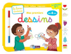 Mes premiers dessins, dès 4 ans. Avec 1 feutre effaçable 2 couleurs - Chiodo Virginie