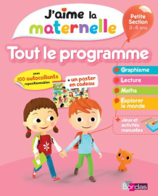 J'aime la maternelle. Tout le programme Petite Section 3-4 ans - Grandcoin-Joly Ginette ; Spitz Josette ; Warot Cla
