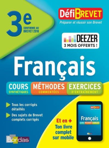 Français 3e. Edition 2018 - Le Gall Pierre