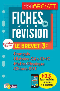 Fiches de révisions le Brevet 3e - Gargallo Thomas ; Lassus Martine ; Terrien Cécile