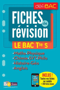 Fiches de révision Le BAC Tle S - Lebert Catherine ; Lienhard Paul ; Mingalon Anne ;