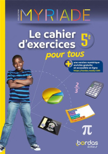 Myriade 5e. Le cahier d'exercices pour tous, Edition 2023 - Boullis Marc