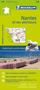 128 Nantes et ses alentours 1:150000 - Michelin