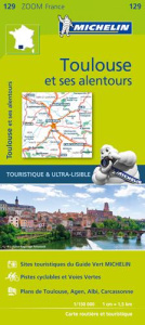 129 Toulouse et ses alentours 1:150000 - Michelin