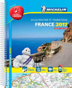 Atlas routier et touristique France 2017 - Plastifié - 1 250000 - Collectif