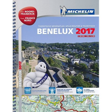 Atlas routier et touristique Benelux 2017 - 1 150000 / Avec France Nord - Collectif