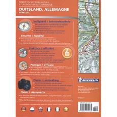 Allemagne 2017 - ATlas routier et touristique / Benelux, Autriche, Suisse, République Tchèque - Collectif