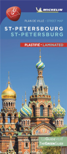 19502 ST-PETERSBOURG PLAN MICHELIN CITYMAP