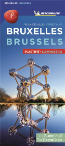 BRUXELLES PLAN DE VILLE PLASTIFIE - COLLECTIF