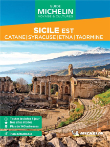 Sicile est. Catane, Syracuse, Etna, Taormine, Edition 2024, avec 1 Plan détachable