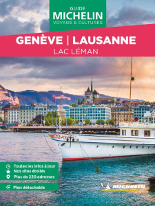Genève, Lausanne. Lac Léman, Edition 2024, avec 1 Plan détachable