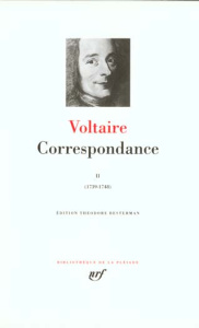 CORRESPONDANCE. Tome 2 - VOLTAIRE