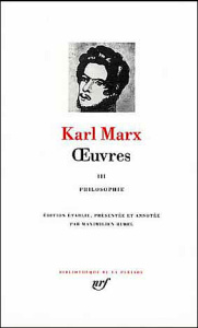 OEuvres Tome 3 : Philosophie - Marx Karl