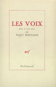 Les voix - Bernard Marc