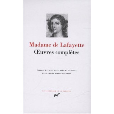 Oeuvres complètes - LAFAYETTE MADAME DE