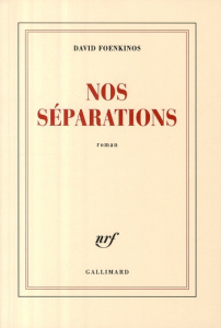 Nos séparations - Foenkinos David