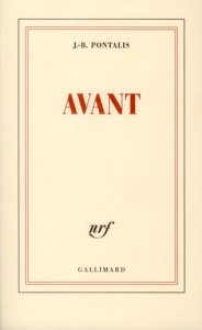Avant - Pontalis Jean-Bertrand