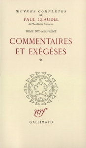 Oeuvres complètes. Tome 19 - Claudel Paul