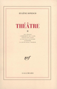 Théâtre. Tome 2 - Ionesco Eugène