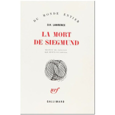 La mrot de Siegmund - Lawrence David Herbert ; Southwell Hervé