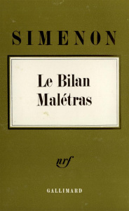 LE BILAN MALETRAS - Simenon Georges