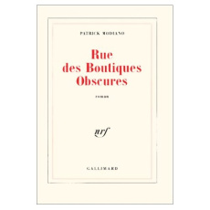 Rue des boutiques obscures - Modiano Patrick