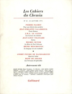Les cahiers du Chemin N° 23, 15 Janvier 1975 - COLLECTIF