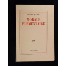 Morale élémentaire - Queneau Raymond