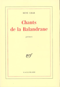 Chants de la Balandrane - Char René