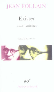 Exister. Suivi de Territoires - Follain Jean ; Thomas Henri