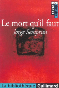 La mort qu'il faut - Semprun Jorge ; Angelo Vladimir ; Wagneur Brigitte