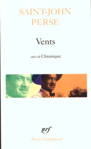 Vents suivi de Chronique et de Chant pour un équinoxe - SAINT-JOHN PERSE