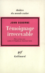 Témoignage irrécevable - Osborne J
