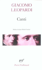 Canti. (avec un choix des) êuvres morales - Leopardi Giacomo