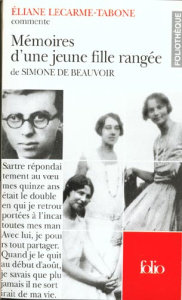 Mémoires d'une jeune fille rangée de Simone de Beauvoir - Lecarme-Tabone Eliane