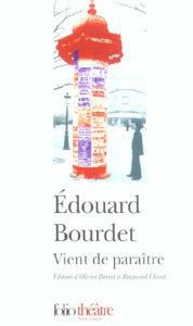 Vient de paraître - Bourdet Edouard ; Barrot Olivier ; Chirat Raymond