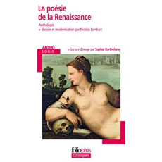 La poésie de la Renaissance - Lombart Nicolas ; Barthélémy Sophie