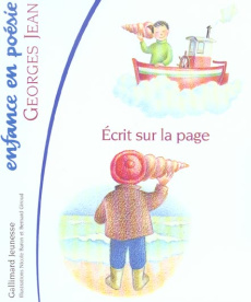 Ecrit sur la page - Jean Georges ; Baron Nicole ; Giroud Bernard