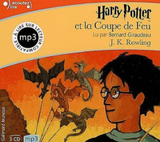 Harry Potter Tome 4 : Harry Potter et la coupe de feu. 3 CD audio MP3 - Rowling J.K. ; Giraudeau Bernard