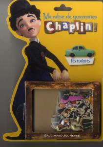 Les voitures. Ma valise de gommettes Chaplin and Co - COLLECTIFS JEUNESSE