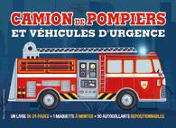 Camions de pompier et véhicules d'urgence. Livre maquette à monter 50 autocollants repositionnab - Oxlade Chris ; Llewhellin Gareth