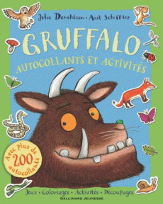 Gruffalo. Autocollants et activités - Donaldson Julia ; Scheffler Axel ; Ménard Jean-Fra
