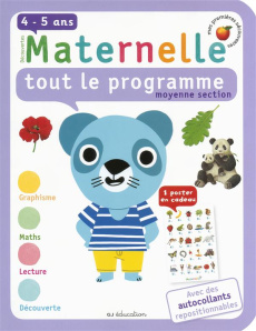Découvertes Maternelle. Moyenne section, 4-5 ans, 1 poster en cadeau - Rousseau Fabienne ; Chauvet Huguette ; Tercier Kar