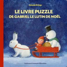 Le livre puzzle de Gabriel le lutin de Noël - Krings Antoon
