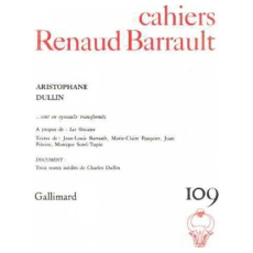 Cahiers Renaud-Barrault N° 109 - COLLECTIF