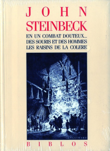 En un combat douteux... ; Des souris et des hommes ; Les Raisins de la colère - Steinbeck John ; Labro Philippe ; Michel-Tyl Edmon